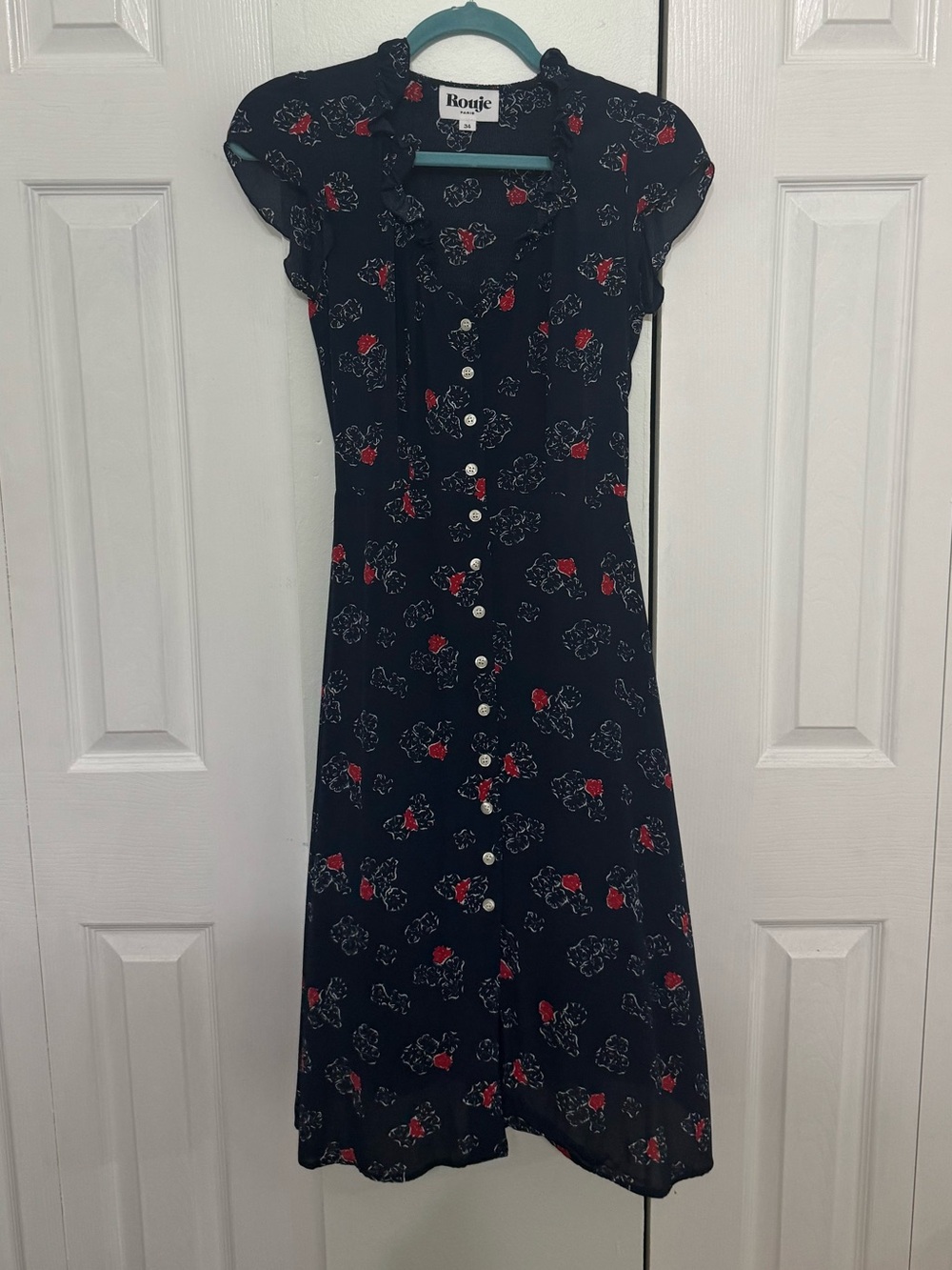 Rouje Lena Button Down Dress - Picture 3 of 8